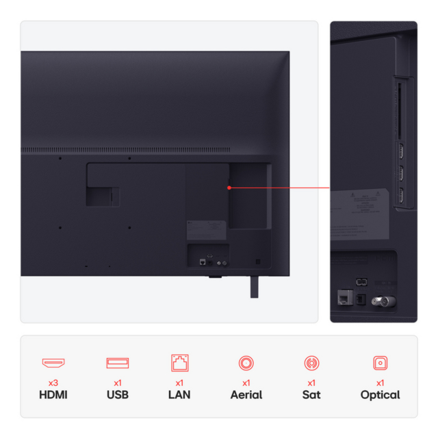 LG 50UA74006LB.AEK 50inch 4K Ultra HD Smart TV