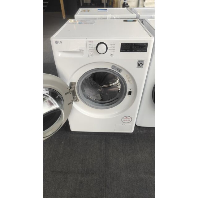 LG EX-FWY606WWLN1-SP 10Kg/6Kg 1400 Spin Washer Dryer - White