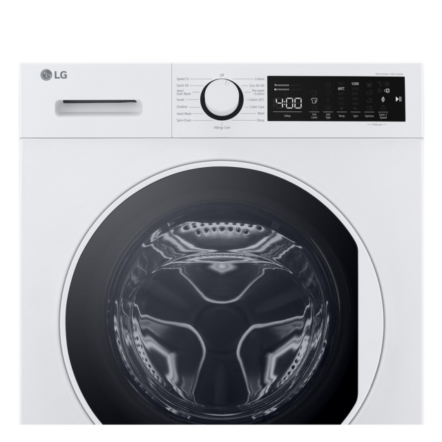 LG F2T208WSE 8Kg 1200 Spin Washing Machine - White