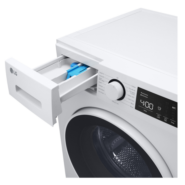 LG F2T208WSE 8Kg 1200 Spin Washing Machine - White