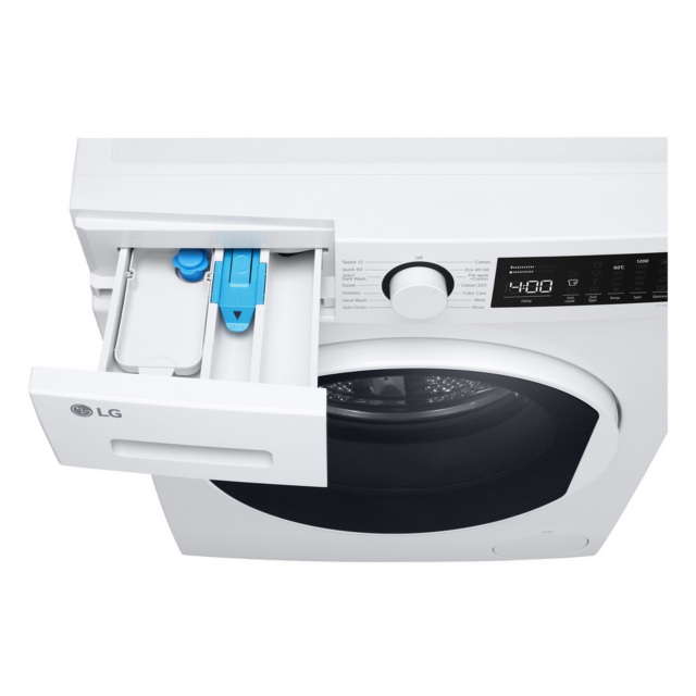 LG F2T208WSE 8Kg 1200 Spin Washing Machine - White