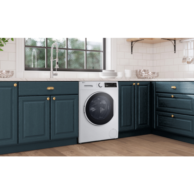 LG F2T208WSE 8Kg 1200 Spin Washing Machine - White