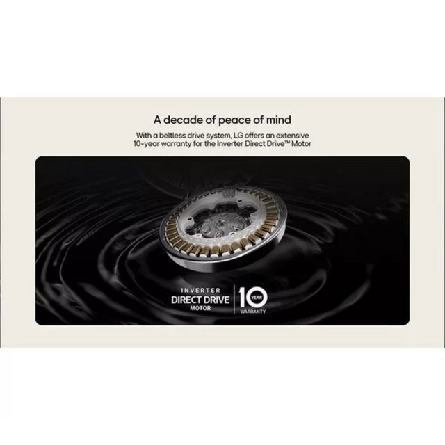 LG F4X1009NMK 9Kg 1400 Spin Washing Machine - Slate Grey