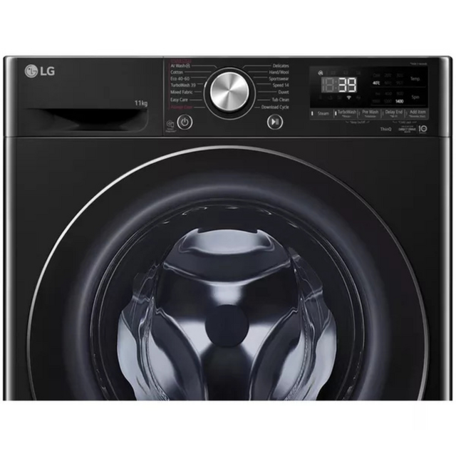 LG F4Y711NCTN1 Series 4 Pro Ai Direct Drive F4y711nctn1 - 11 Kg Washing Machine - Onyx Black