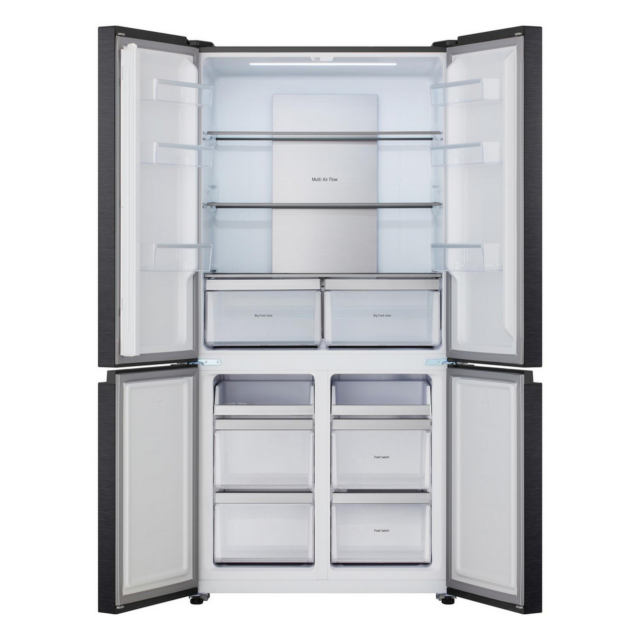 LG GMM42ABBEH American Fridge Freezer - Matte Black