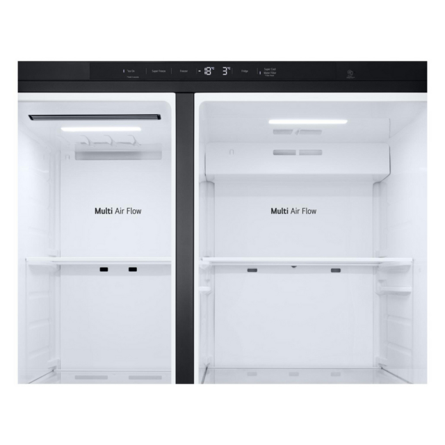 LG GSLC40EPPE 91.3Cm 50/50 Frost Free American Fridge Freezer - Matte Black