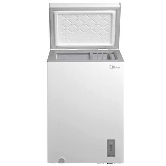 Midea MDRC154FZE01 99 Ltr Chest Freezer - White