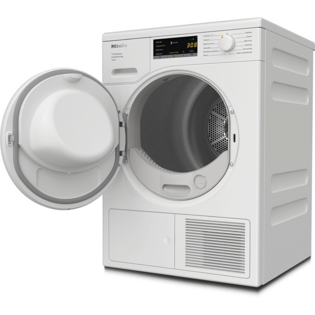 Miele TEA525 WP TEA525 8kg Heat Pump Tumble Dryer - White