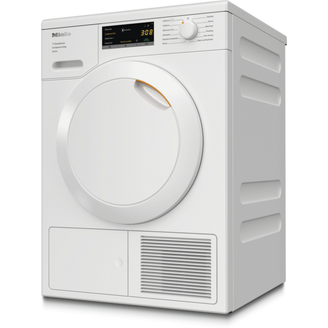 Miele TEA525 WP TEA525 8kg Heat Pump Tumble Dryer - White