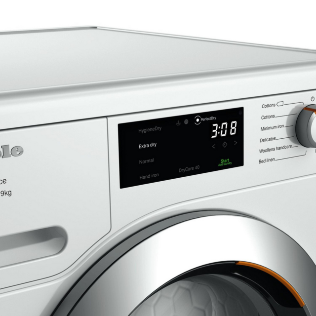 Miele TEH785WP 9Kg Heat Pump Tumble Dryer - White