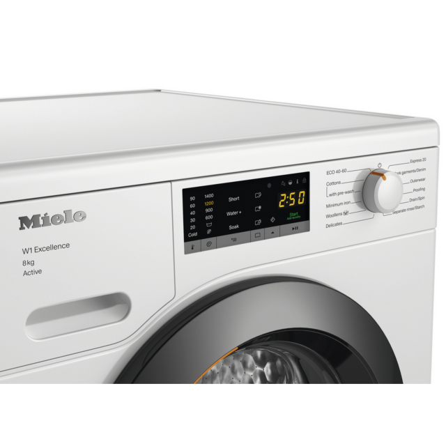 Miele WEA125 WCS 8Kg 1400 Spin Washing Machine - White