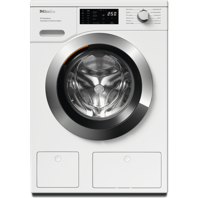 Miele WEG885 WCS 9Kg 1400 Spin Washing Machine - Lotus White