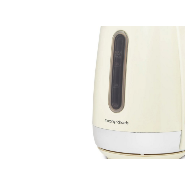 Morphy Richards 102784 1.7 Litres Jug Kettle - Cream