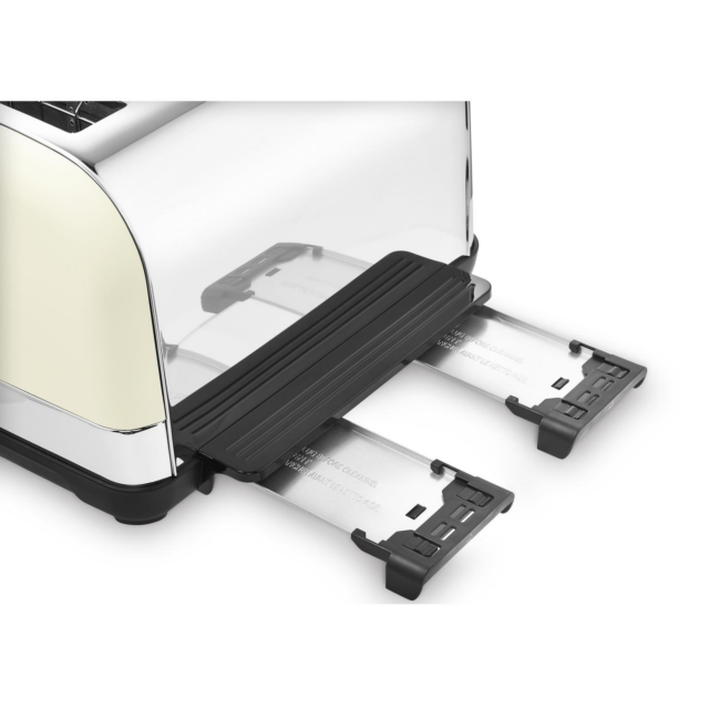 Morphy Richards 240132 Venture 4 Slice Toaster - Cream/Steel