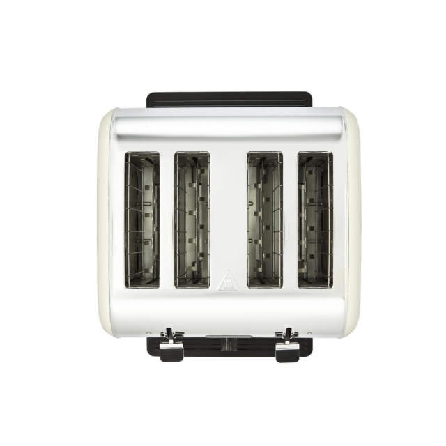 Morphy Richards 240132 Venture 4 Slice Toaster - Cream/Steel