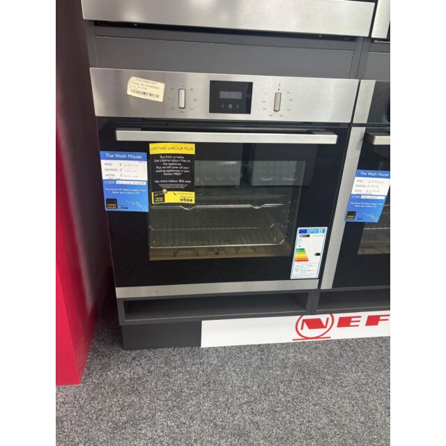 Neff B1GCC0AN0B-EX Neff B1GCC0AN0B Built In Electric Single Oven - Stainless Steel
