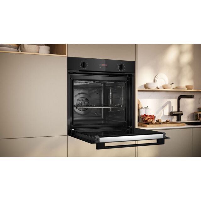 Neff B2DCG7AK3B 59.4Cm Built In Electric Single Oven - Black
