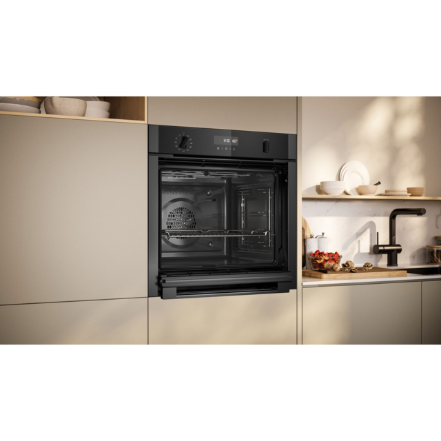 Neff B6ACH7AG7B 59.4Cm Built In Electric Single Oven - Graphite Grey