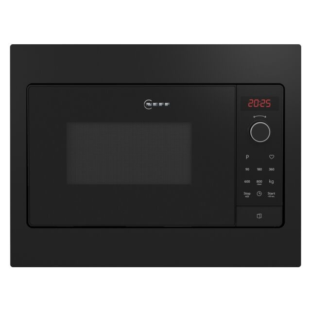 Neff HLAWG25S3B Built In Microwave - Black