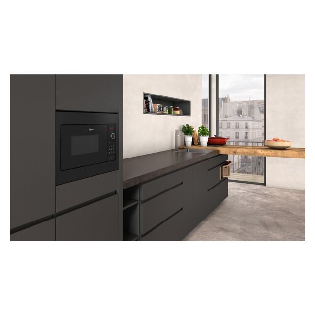 Neff HLAWG25S3B Built In Microwave - Black