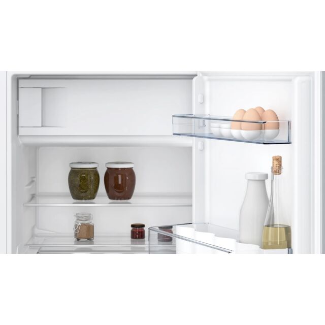 Neff KU2222FD0G Built-Under Fridge With Freezer Section Flat Hinge