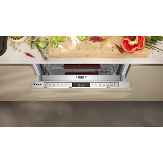 Neff S875HKX21G N 50, Fully-Integrated Dishwasher, 45 Cm, Variable Hinge