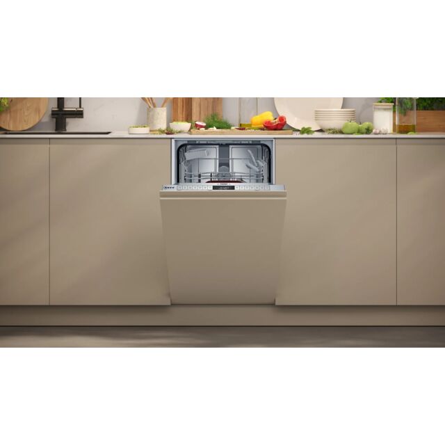 Neff S875HKX21G N 50, Fully-Integrated Dishwasher, 45 Cm, Variable Hinge