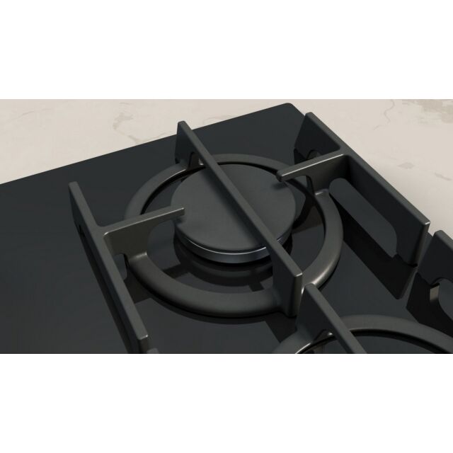 Neff T26PIP4S0 4 Ring Gas On Glass Hob - Black