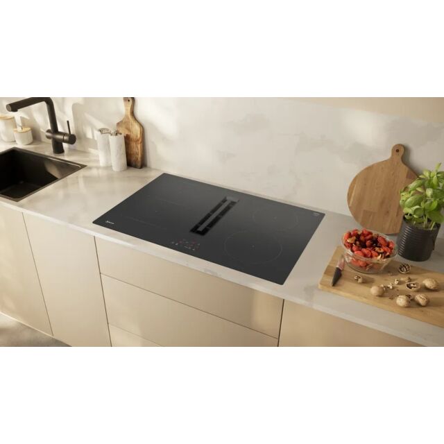 Neff V58NBS1L0 N 50 Induction Hob With Integrated Ventilation System 80Cm