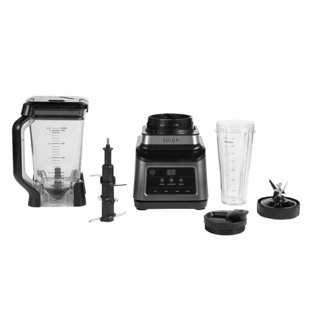 Ninja BN750UK 2-In-1 Blender With Auto-Iq - Black/Sliver