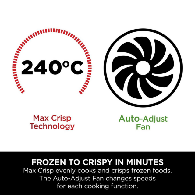 Ninja DZ300UK 7.6 Litre 6-In-1 Dual Zone Air Fryer - Gun Metal Grey