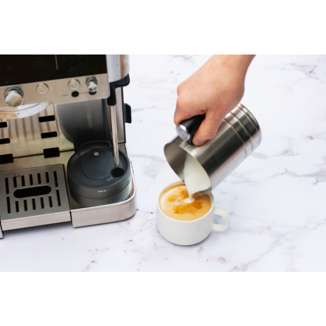 Ninja ES601UK Luxe Café Premier Series Espresso Machine - Black/Stainless Steel