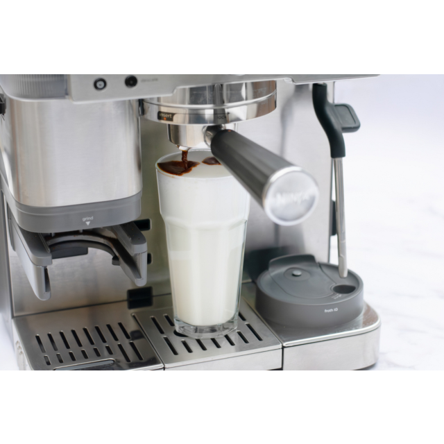 Ninja ES601UK Luxe Café Premier Series Espresso Machine - Black/Stainless Steel