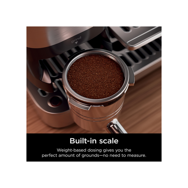 Ninja ES701UK Luxe Cafe Pro Series Espresso Machine - Black/Stainless Steel