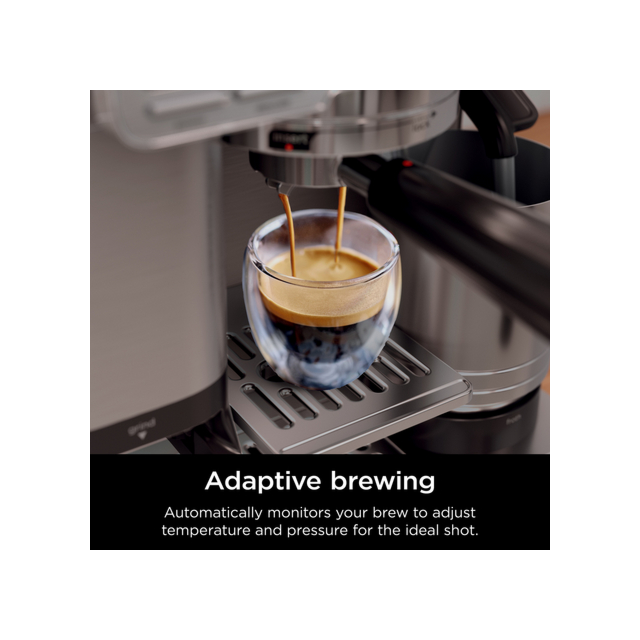 Ninja ES701UK Luxe Cafe Pro Series Espresso Machine - Black/Stainless Steel