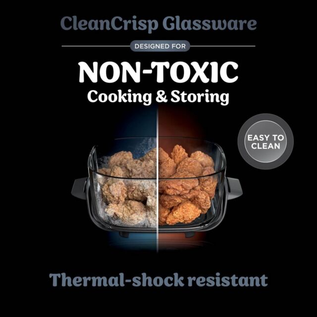 Ninja FN101UKGY CRISPi 4-in-1 Portable Air Fryer - Cyberspace Blue