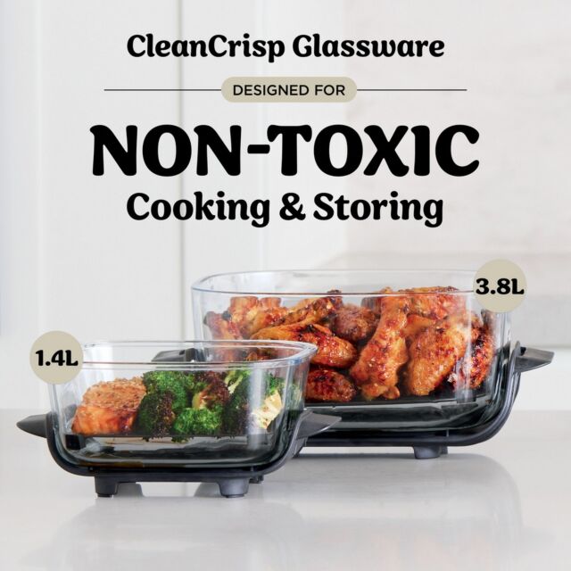Ninja FN101UKST CRISPi 4-in-1 Portable Air Fryer - Stone