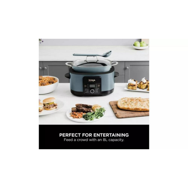 Ninja MC1001UK 42Cm Multi-Cooker - Blue