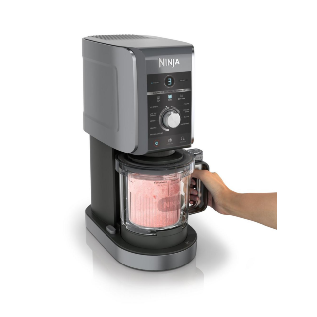 Ninja NC501UK Deluxe 10-In-1 Ice Cream And Frozen Drink Maker - Black