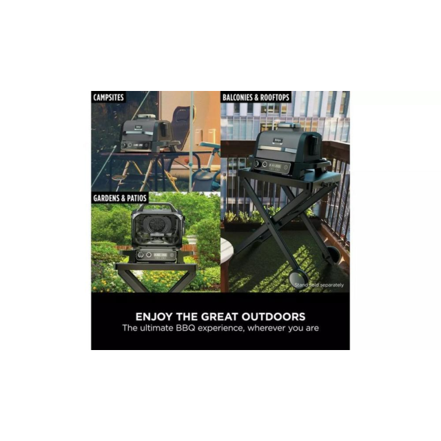 Ninja OG701UK Woodfire Electric Bbq Grill & Smoker