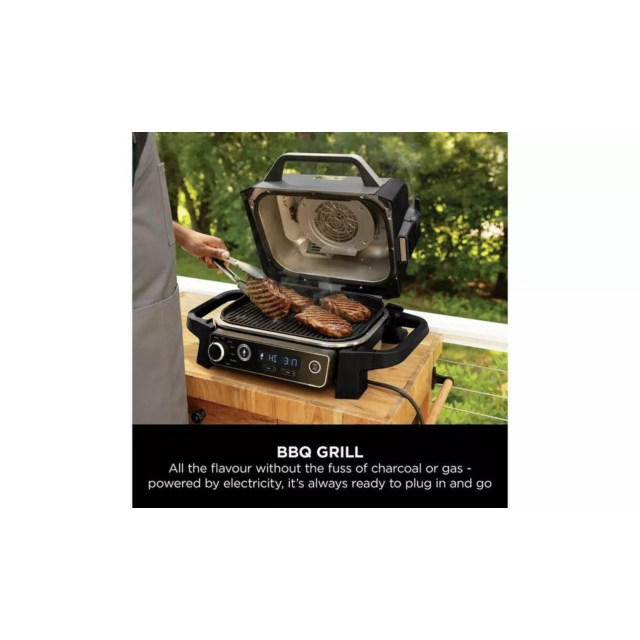 Ninja OG701UK Woodfire Electric Bbq Grill & Smoker