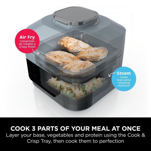 Ninja ON400UK Speedi 10-In-1 Rapid Cooker - Grey