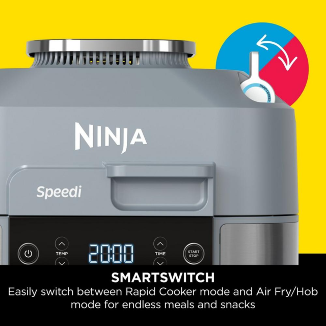 Ninja ON400UK Speedi 10-In-1 Rapid Cooker - Grey