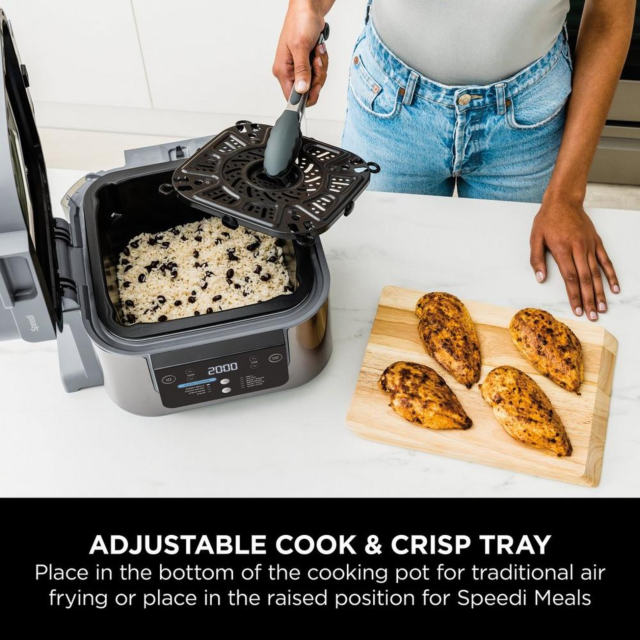 Ninja ON400UK Speedi 10-In-1 Rapid Cooker - Grey