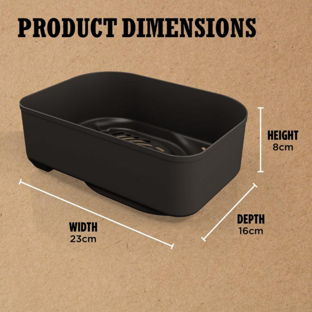 Ninja XSKCRISPBTEUK Woodfire Bbq Combo Crisper Basket - Black