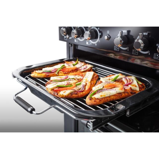 Rangemaster CDL100DFF Classic Deluxe 100 Dual Fuel With Chrome Trim