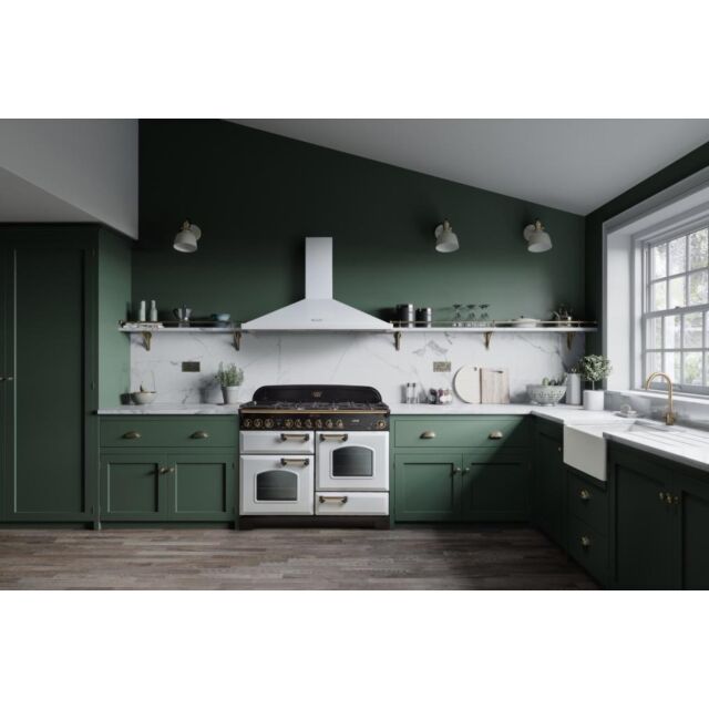 Rangemaster CDL110EI Classic Deluxe 110 Cm Electric Induction - With Chrome Trim
