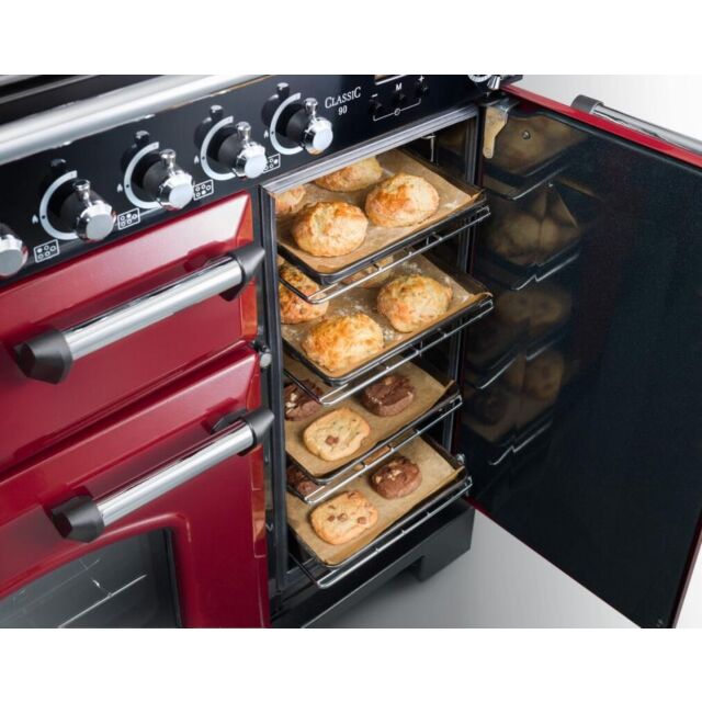 Rangemaster CLA90EC 90 Cm Classic Electric Ceramic - Black
