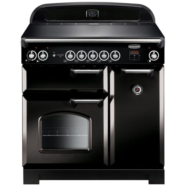 Rangemaster CLA90EI 90 Cm Classic Electric Induction - With Chrome Finish