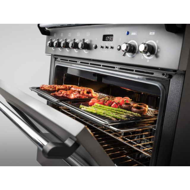 Rangemaster CLAS90FXDFF Classic Fx 90 Dual Fuel With Brass Trim